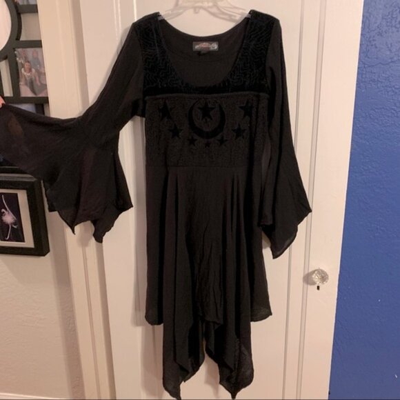 Dresses & Skirts - Plus Size Eternal Love Goth Witch black dress XXL